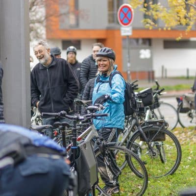 Fahrradtour Oberbürgermeisterin Borris